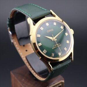 Oris Vintage Swiss 17 Jewels Hand-Wound Mechanical Men's Watch - FREE SHIPPING